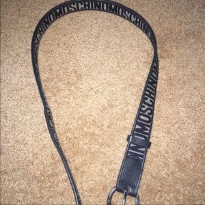 Authentic moschino belt